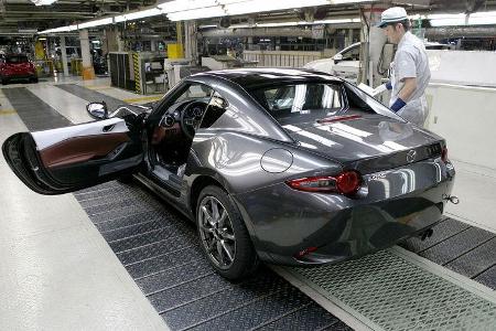 Mazda MX-5 RF, Heck, Werk