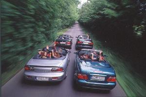 4 Cabrios im Vergleich