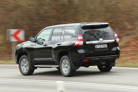 Toyota Land Cruiser 2.8 D-4D, Heckansicht