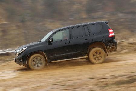 Toyota Land Cruiser 2.8 D-4D, Seitenansicht