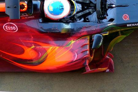 Fernando Alonso - McLaren - Barcelona - F1-Test - FloViz - 2016