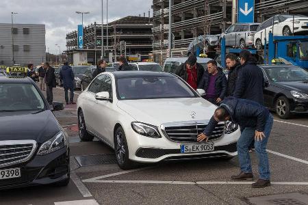 Mercedes E-Klasse, Taxi, Stuttgart, Vorstellung