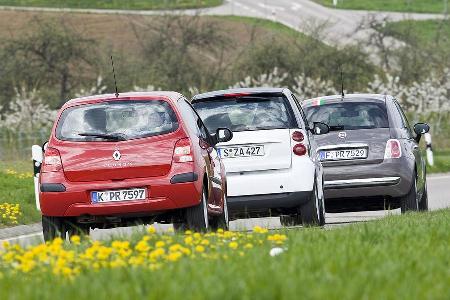 ... und als einziger unempfindliche Stoßleisten.