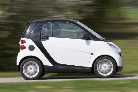 In der Innenstadt bringt die Kürze Vorteile.