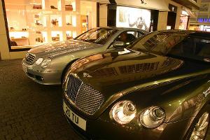 Bentley Continental GT, Mercedes CL 600