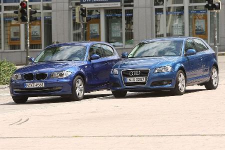 Mit Grundpreisen von über 25.000 Euro sind die beiden Testkandidaten keine Schnäppchen in der Kompaktklasse.