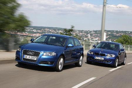 Ãberarbeiteter A3 mit neuen Scheinwerfern samt LED-Lichtern.