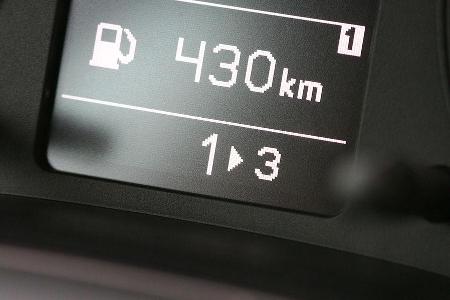 Display mit Schaltanzeige.