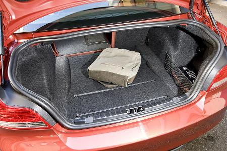 Der Kofferraum ist gut zugänglich.