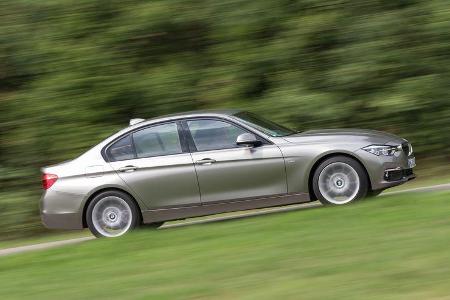 BMW 320d, Seitenansicht