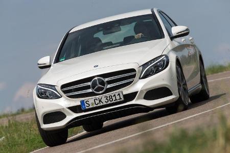 Mercedes C 250 d, Frontansicht