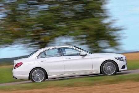 Mercedes C 250 d, Heckansicht