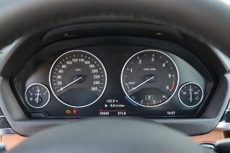 BMW 320d, Rundinstrumente