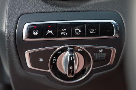 Mercedes C 250 d, Bedienelemente