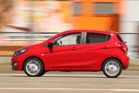 Opel Karl 1.0, Seitenansicht