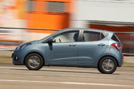 Hyundai i10 1.0, Seitenansicht