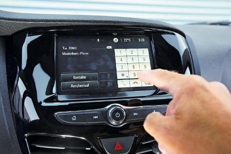 Opel Karl 1.0, Infotainment