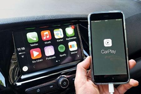 Opel Karl 1.0, Infotainment