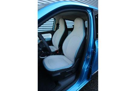 Renault Twingo SCe70, Fahrersitz