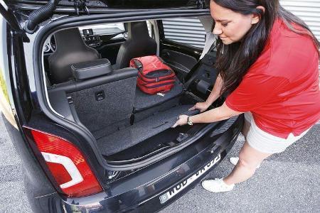 VW Up 1.0 BMT, Kofferraum