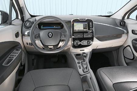 Renault Zoe Intense, Cockpit