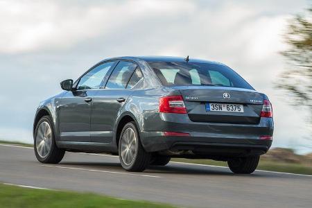 Skoda Octavia 2.0 TDI DSG, Heckansicht