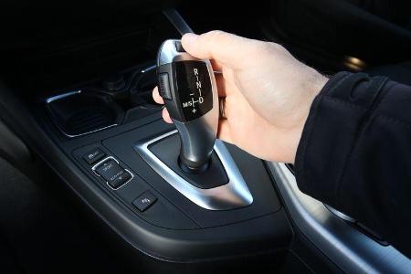 BMW 116d, Schalthebel