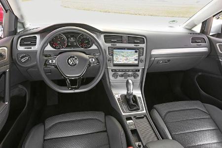 VW Golf 1.6 TDI, Cockpit