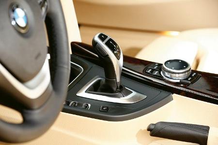 BMW 320d, Schalthebel