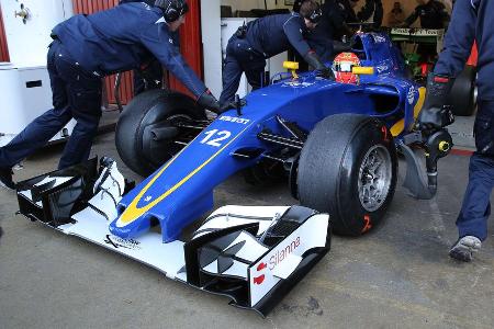 Felipe Nasr - Sauber - Barcelona - Formel 1-Test - 1. Mrz - 2016