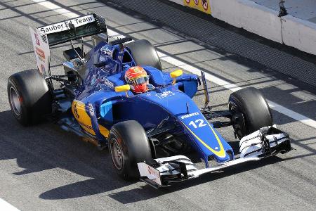 Felipe Nasr - Sauber - Barcelona - Formel 1-Test - 1. Mrz 2016