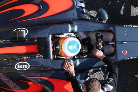 Fernando Alonso - McLaren - Barcelona - Formel 1-Test - 1. Mrz 2016