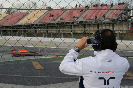 Felipe Massa - Williams - Barcelona - Formel 1-Test - 1. Mrz 2016