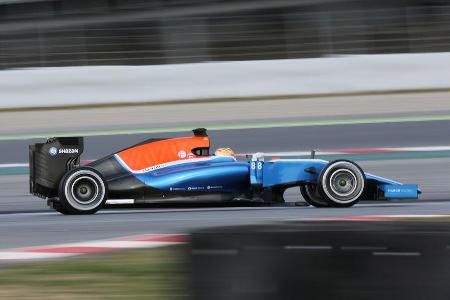 Rio Haryanto - Manor - Barcelona - Formel 1-Test - 1. Mrz 2016