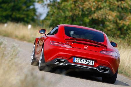 Mercedes-AMG GT, Heckansicht