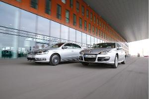 Renault Laguna dCi 110 FAP, VW Passat 1.6 TDI Bluemotion