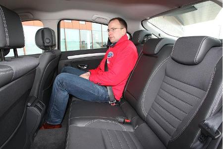 Renault Laguna dCi 110 FAP, Rücksitze