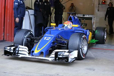 Felipe Nasr - Sauber - Barcelona - Formel 1-Test - 1. Mrz - 2016