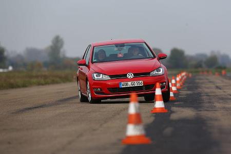 VW Golf 2.0 TDI, Slalom