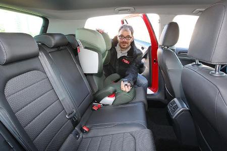 VW Golf 2.0 TDI, Isofix, Fond