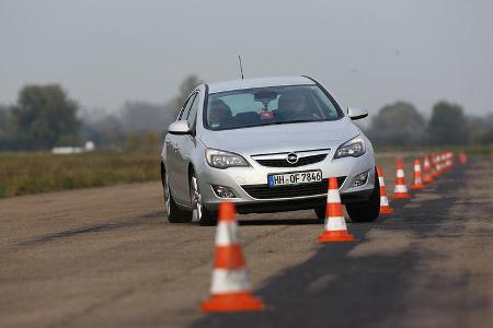 Opel Astra, Slalom
