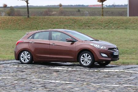 Hyundai i30, Bodenwellen, Fahrwerk