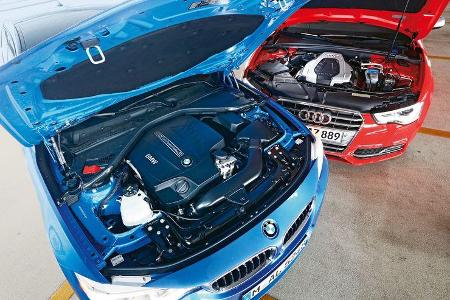 Audi S5 Sportback, BMW 435i Gran Coupé, Motoren