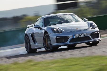 Porsche Cayman GT4, Frontansicht