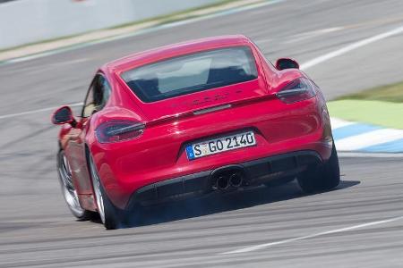 Porsche Cayman GTS, Heckansicht