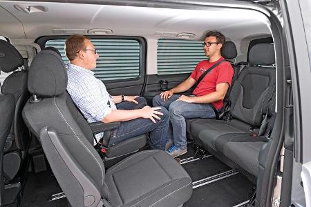 Mercedes V 220 d, Innenraum