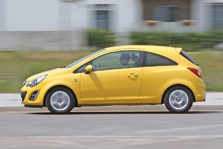 ams15/2012, Kleinwagen, 100 g/km CO2, Opel Corsa,