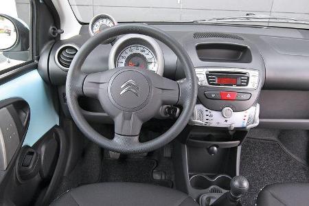 ams15/2012, Kleinwagen, 100 g/km CO2, Citroen C1, Cockpit