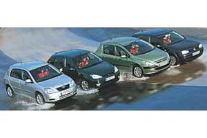 Toyota Corolla 2.0 D-4D, Peigeot 307 HDi 110, Ford Focus 1.8 TDCI und VW Golf&nbsp;TDI