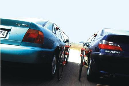 Doppeltest Audi A4 1.9 TDI gegen Peugeot 406 SV 2.1 DT